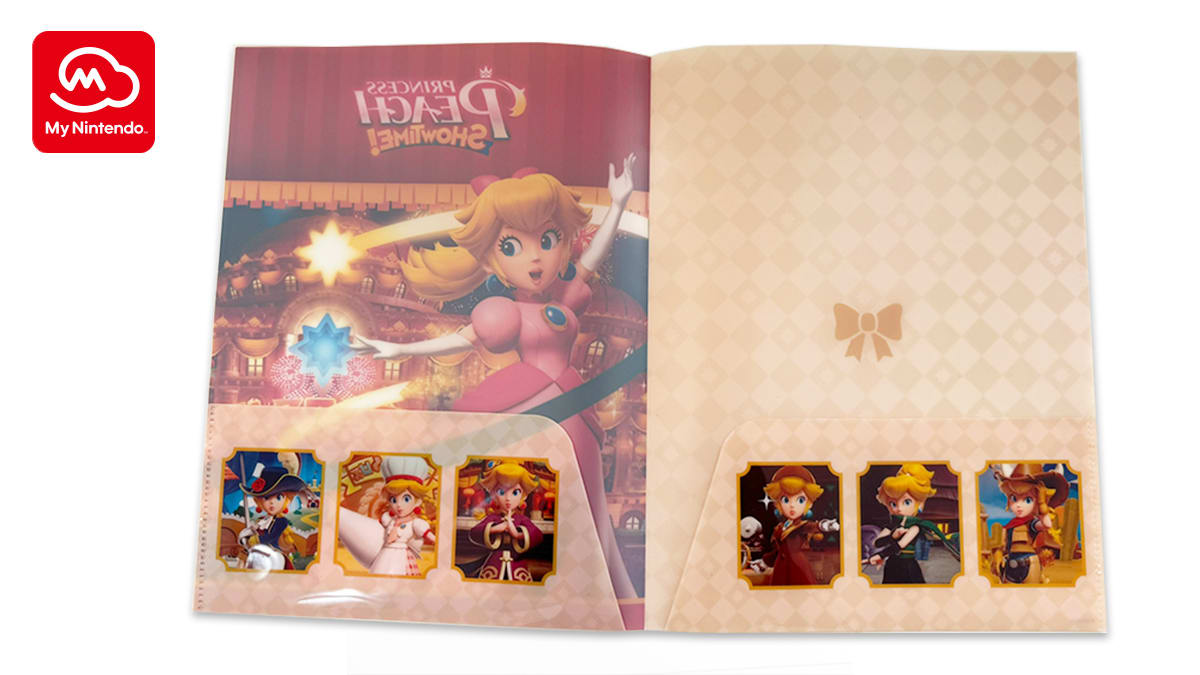 Princess Peach™: Showtime! Pocket Folder Set - Nintendo Official Site